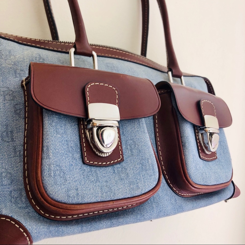 Vintage Denim Dooney and Bourke handbag / purse